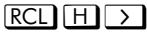 HP 35S - Exemple : Utilisation d'indices pour trouver une racine. - 3