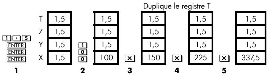 HP 35S - Exemple : - 1
