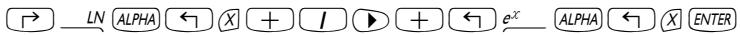 HP 50G - Defining and using functions - 2