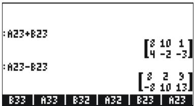 HP 50G - Addition and subtraction - 2