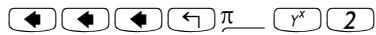 HP 50G - Creating arithmetic expressions - 4