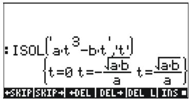 HP 50G - Function ISOL - 1