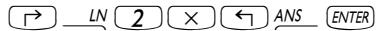 HP 50G - Physical constants in the calculator - 5