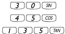 HP 50G - Using powers of 10 in entering data - 4