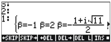 HP 50G - Function SOLVE - 7