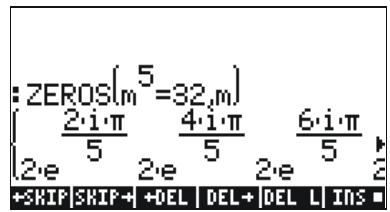 HP 50G - Function ZEROS - 2