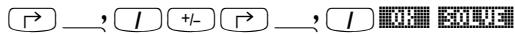 HP 50G - Finding the solutions to a polynomial equation - 3