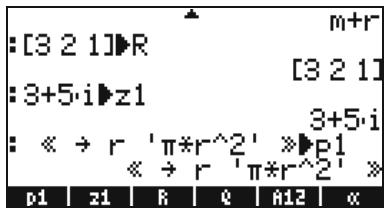HP 50G - Algebraic mode - 3