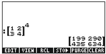 HP 50G - Raising a matrix to a real power - 2