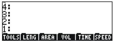 HP 50G - The UNITS menu - 6