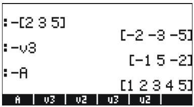 HP 50G - Changing sign - 1