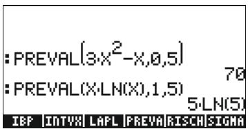 HP 50G - Definite integrals - 1