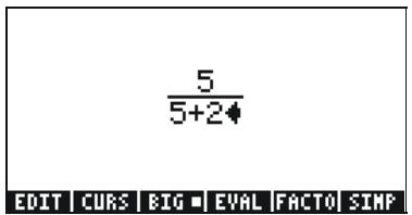 HP 50G - Creating arithmetic expressions - 1