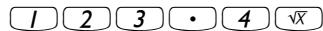 HP 50G - Examples of real number calculations - 12
