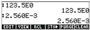 HP 50G - Engineering format - 3