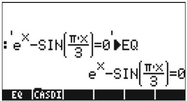 HP 50G - Function STEQ - 2