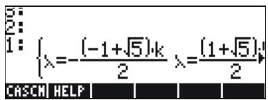 HP 50G - Function ISOL - 6