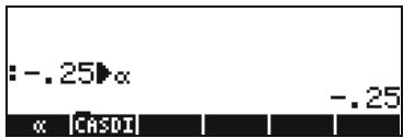 HP 50G - Algebraic mode - 2