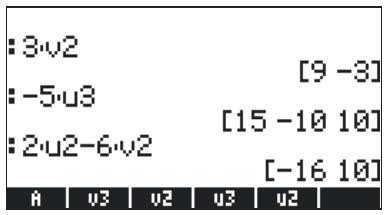 HP 50G - Multiplication by a scalar, and division by a scalar - 1