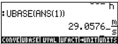 HP 50G - Operations with units - 3