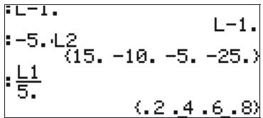 HP 50G - Addition, subtraction, multiplication, division - 1