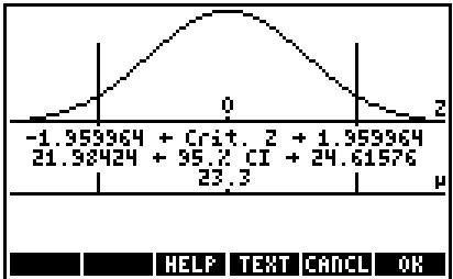 HP 50G - Confidence intervals - 4