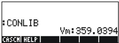 HP 50G - Physical constants in the calculator - 4