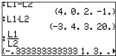 HP 50G - Addition, subtraction, multiplication, division - 5