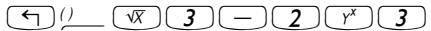 HP 50G - Creating arithmetic expressions - 3