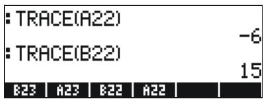 HP 50G - Function TRACE - 1