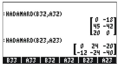 :HADAMARD(B32,A32) [0 -18] [45 -42] [20 0] :HADAMARD(B23,A23) [0 24 -20] [-12 -24 -40] B33 A33 B32 A32 B33 A23