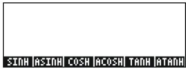 SINGH ASINGH COSH ACOSH TANH ATANH