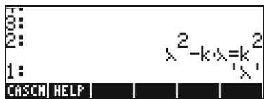 HP 50G - Fonction ISOL - 5