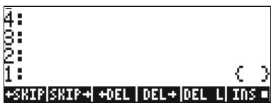 4: 3: 2: 1: +SKIP SKIP+ +DEL DEL+ DEL L INS =