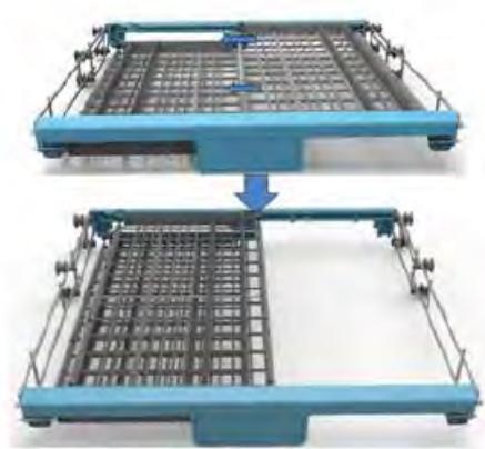 THOMSON ECO PREMIUM FULL - positions du panier à couverts : - 4