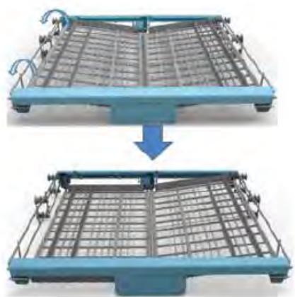 THOMSON ECO PREMIUM FULL - positions du panier à couverts : - 2