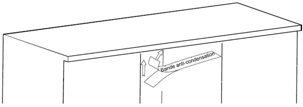 THOMSON ECO PREMIUM FULL - Appliquer la bande anti-condensation - 1