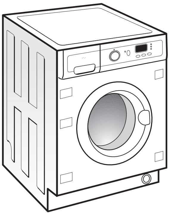 THOMSON WFIT6012I - Installation and user manual for the integrated washing machine Manuel d'Installation et d'Utilisation du lave-linge intégrable Hinweise zur Installation und Benutzung der einbaufähigen Waschmaschine - 1