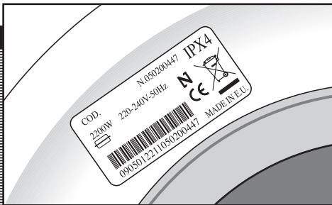 THOMSON WFIT6012I - Important - 2