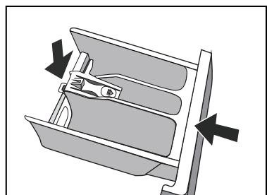 THOMSON TW 1016 - Nettoyage du tiroir à lessive - 3
