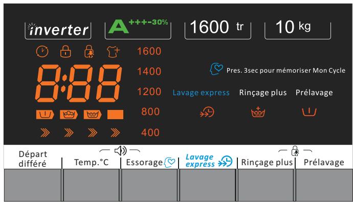 THOMSON TW 1016 - PANNEAU DE CONTRÔLE - 2