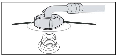 THOMSON TW 1016 - The appliance must be connected to a cold water supply. - 1