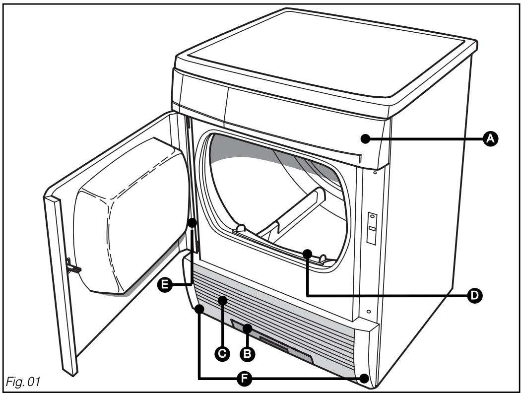 THOMSON TFT7000I - - PRESENTATION GÉNÉRALE DU SÈCHE-LINGE - 1