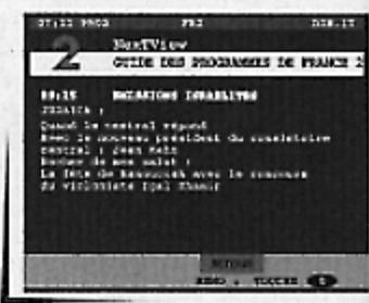 THOMSON 32VT68NV - guide electronique des programmes "NextView" - 1