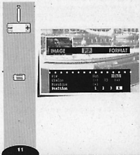 THOMSON 32VT68NV - Position de 1'image incrustee - 2