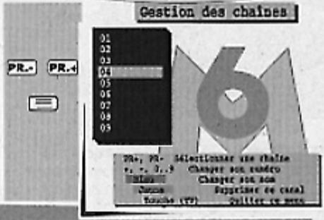 THOMSON 32VT68NV - Gestion des chaines - 1