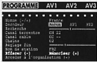 THOMSON 32VT68NV - Mémorisaer - Effacer - 2