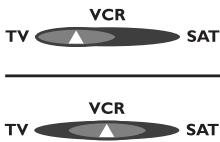 THOMSON ROC 330 - Method D - Programming for control of a COMBO (combined TV-VCR set) - 1