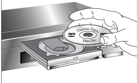 THOMSON DTH460 - Chargement d'un disque - 1