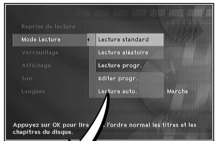 THOMSON DTH460 - Modes de lecture - 3